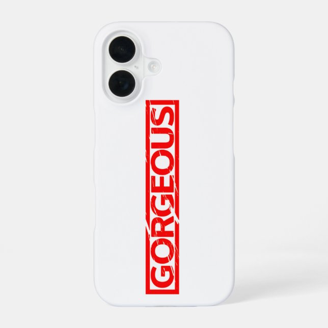 Coque iPhone 16 Magnifique Timbre (Verso)