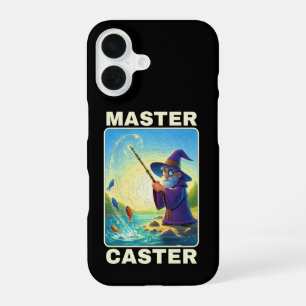 Coque iPhone 16 Maître Lanceur - Magicien de la pêche magique