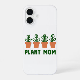 Coque iPhone 16 Maman plante