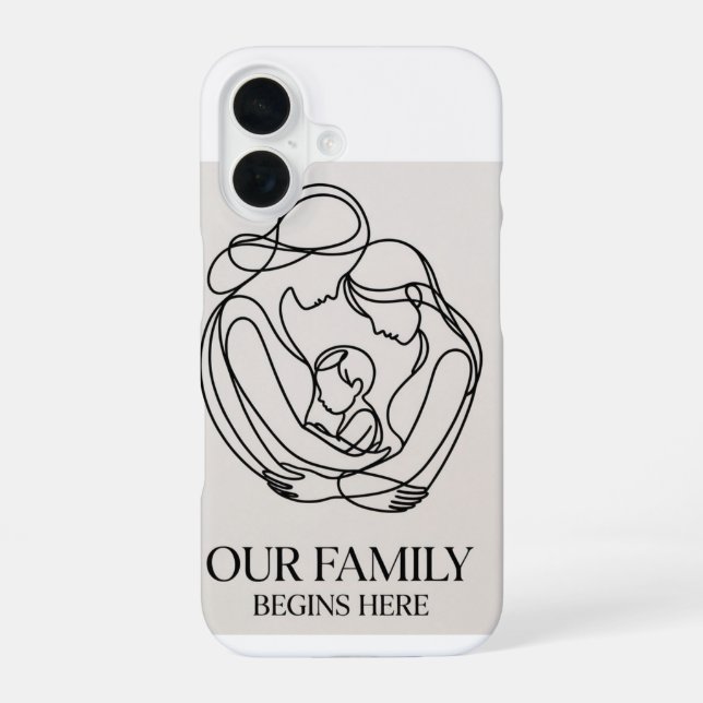 Coque iPhone 16 Mamans qui attendent un bébé  (Verso)