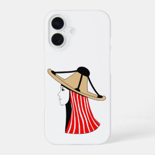 Coque iPhone 16 Mandil w Chachiya : Symboles de l'identité Jebala