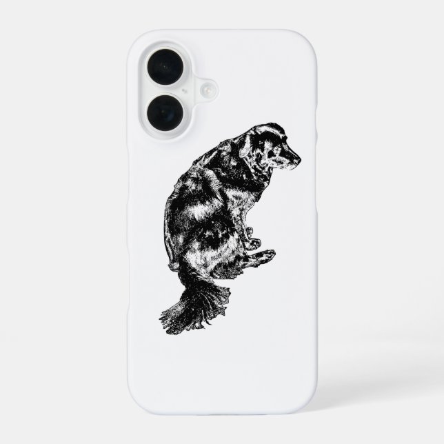 Coque iPhone 16 Maple-Light Watcher — Retriever (Verso)