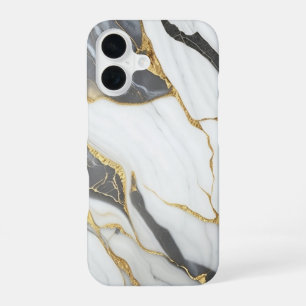 Coque iPhone 16 Marbre élégant