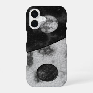 Coque iPhone 16 Marbre Yin Yang