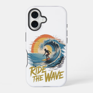 Coque iPhone 16 Marcher la vague
