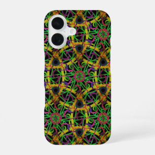Coque iPhone 16 Mardi Gras La Nouvelle-Orléans Violet Vert Or