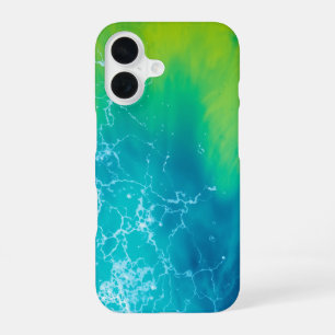 Coque iPhone 16 Marées Turquoise : Une fuite Tropicale