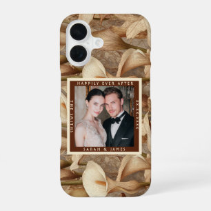 Coque iPhone 16 Mariage Fleur de Lys Callas Ivoire Blissful Vintag