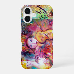 COQUE iPhone 16 MASQUÉRADE VÉNÉTIEN / HARLEQUIN ET COLUMBINE