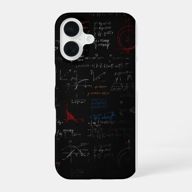 Coque iPhone 16 Math iPhone 16 Coque (Verso)