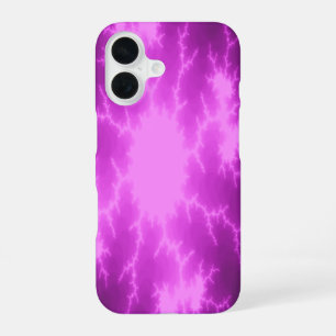 Coque iPhone 16 Méga Fractale de Foudre