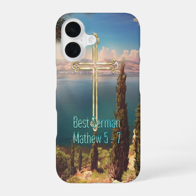Coque iPhone 16 Meilleur sermon (Verso)