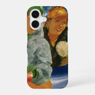 Coque iPhone 16 Meilleures amies vintage ! Femmes élégantes et sty