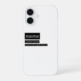 Coque iPhone 16 Mèmes - Pronononciation et définition T-shirt