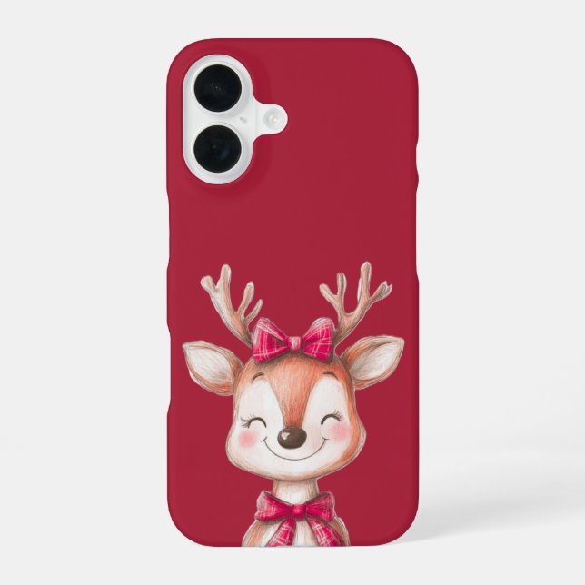 Coque iPhone 16 Merry Christmas Magic – Holiday Phone Case (Verso)