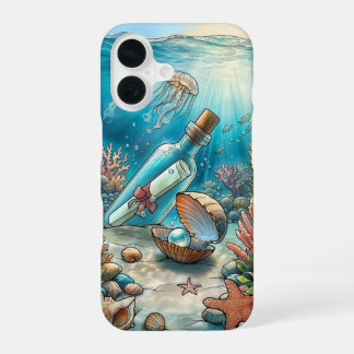 Coque iPhone 16 Message dans une bouteille _ étui iphone