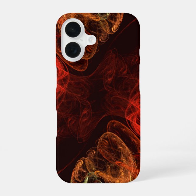 Coque iPhone 16 Métamorphose Art Abstrait (Verso)