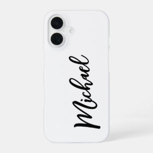 Coque iPhone 16 Minimaliste Professionnel Moderne Élégant