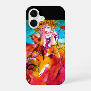 Coque iPhone 16 MIRANDOLINA / Masques du Carnaval de Venise