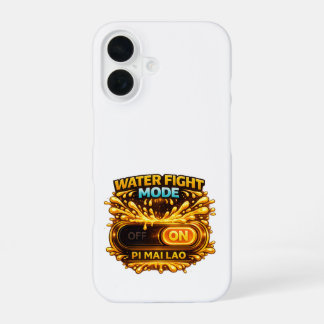 Coque iPhone 16 Mode Combat à l'Eau activé – Pi Mai Lao Festival G
