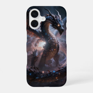 Coque iPhone 16 Monde des Dragons – Le Royaume du Feu et de la Mag