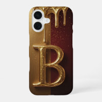 💎 Monogramme B Glitter Gras Avec Liquide Qui Gout