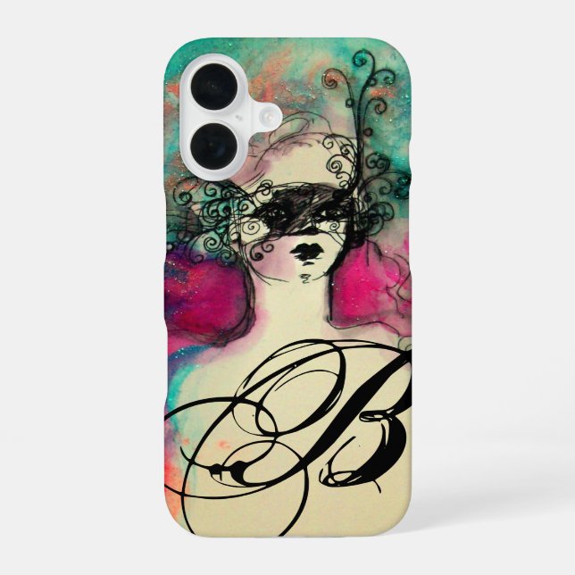 COQUE iPhone 16 MONOGRAMME CHARME (Verso)
