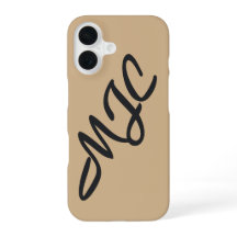Monogramme personnalisé chameau