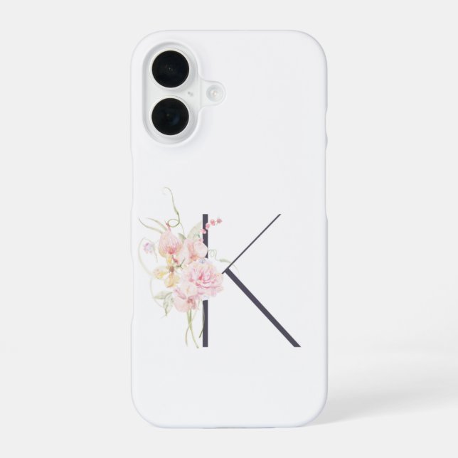 Coque iPhone 16 Monogrammes (Verso)