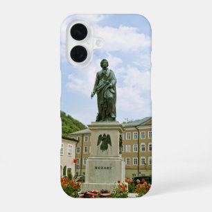 Coque iPhone 16 Monument Mozart à Salzbourg, Autriche