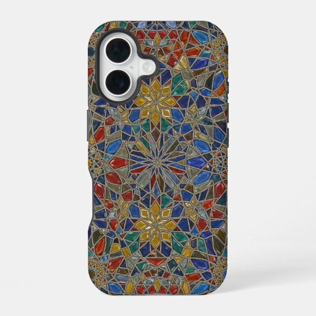 Coque iPhone 16 Mosaic 13 (Verso)