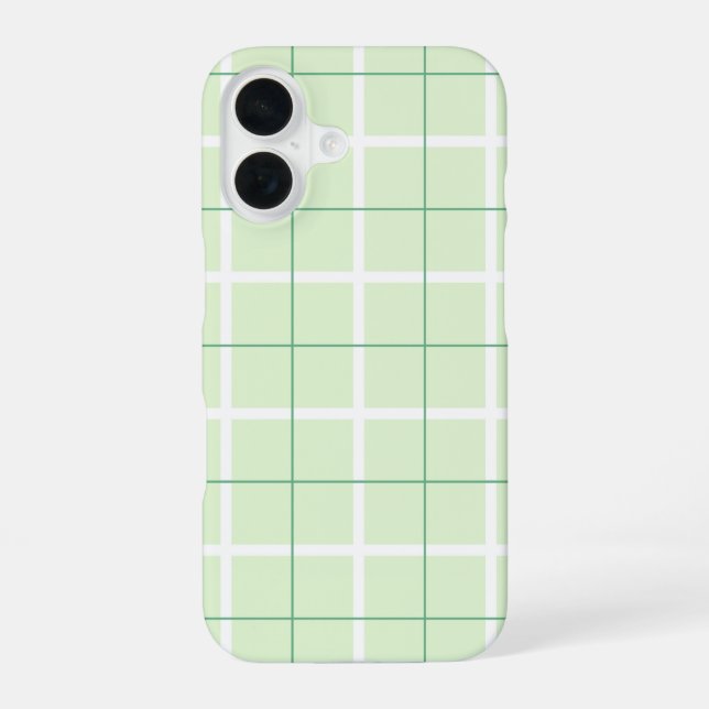 Coque iPhone 16 Motif à rayures verticales de couleur douce et des (Verso)