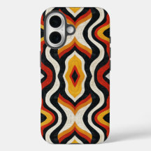 Motif aztèque coloré