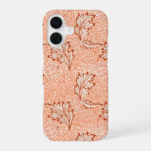 Coque iPhone 16 Motif botanique vintage de pomme de William Morris