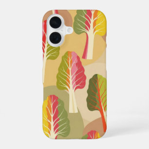 Coque iPhone 16 Motif coloré de bette vintage