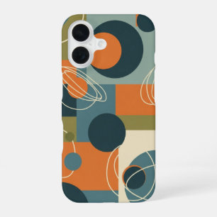 Coque iPhone 16 Motif de cartographie cosmique vintage