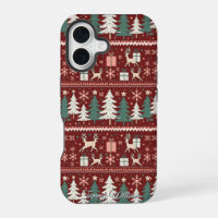 motif de chandail mignon et moche de noël