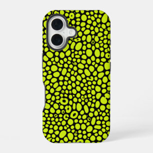 Coque iPhone 16 Motif de galets organiques microscopiques