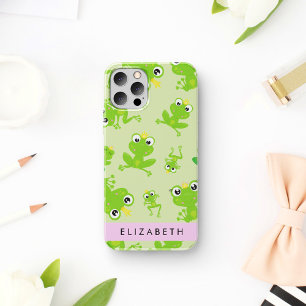 Coque iPhone 16 Motif de grenouille, Grenouille verte, Prince de g