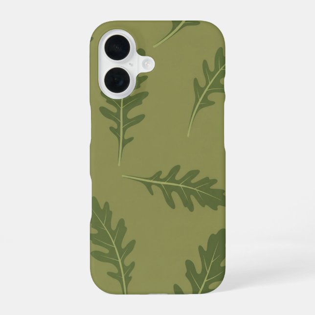 Coque iPhone 16 Motif de roquette vintage (Verso)