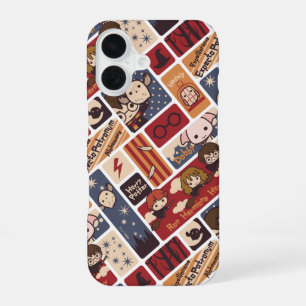 Coque iPhone 16 Motif de scènes de dessin animé Harry Potter