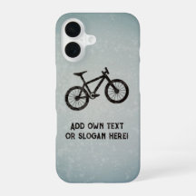 Motif de VTT avec votre propre nom ou texte