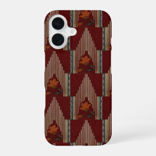 Coque iPhone 16 Motif Décor Avec Fleur Et Flèche