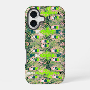 Coque iPhone 16 Motif Éco Afrique – Art africain inspiré de la nat