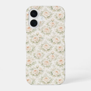 Coque iPhone 16 Motif floral de mariage