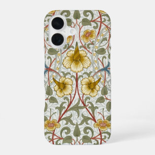 Coque iPhone 16 Motif floral Narcisse de William Morris