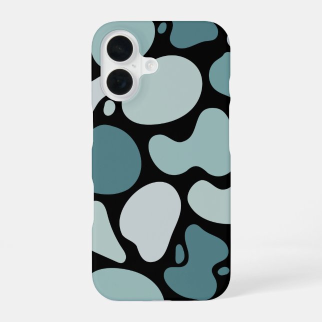 Coque iPhone 16 Motif géométrique (Verso)