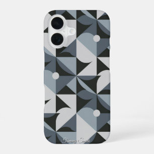 Coque iPhone 16 Motif Géométrique Moderne – Élégant & Unique