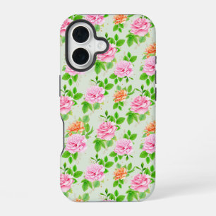 Coque iPhone 16 Motif Roses Roses Fleurs