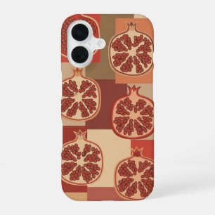 Coque iPhone 16 Motif vintage avec grenades stylisées